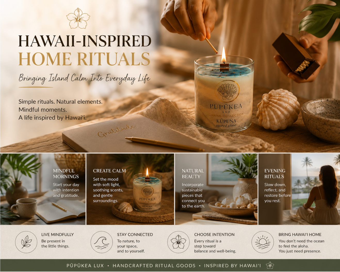 Hawaii-Inspired Home Rituals: Bringing Island Calm Into Everyday Life