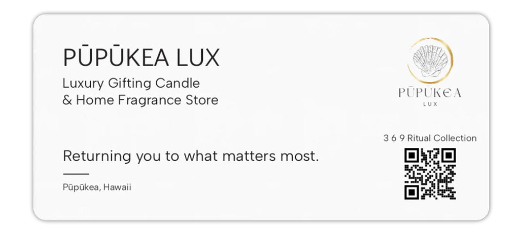 Pūpūkea Lux Gift Card | Give the Gift of Ritual