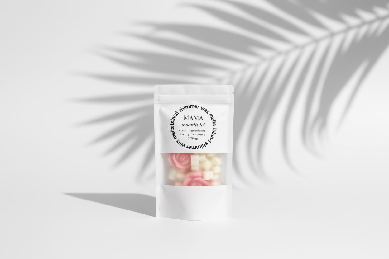 Island Shimmer Melts for cozy home fragrance