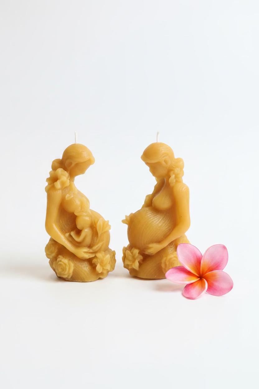 Hapai Mama Ritual Candle | Organic Beeswax Pregnancy Candle