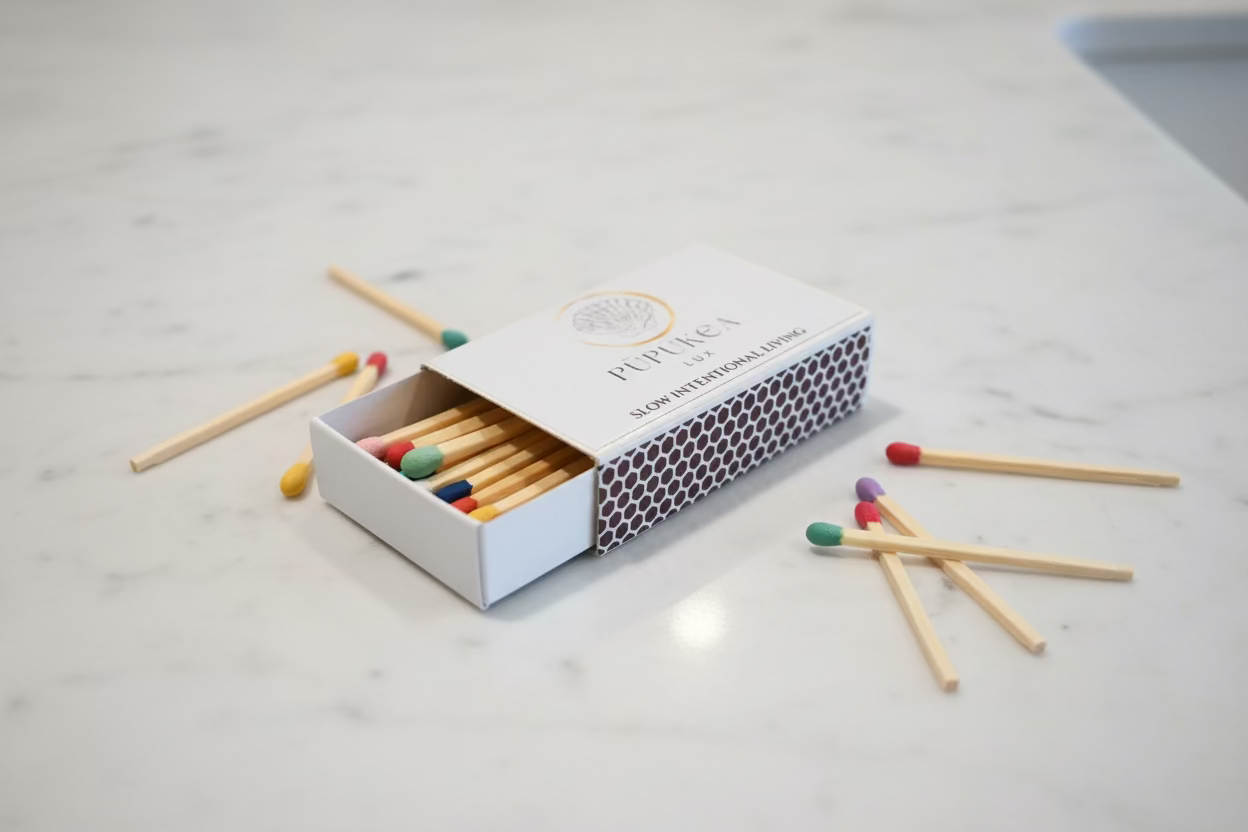 Multi-Colored Ritual Matches | Luxury Candle Matches