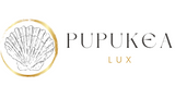 White shell with the brand name Pupukea Lux