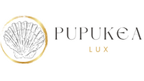 White shell with the brand name Pupukea Lux
