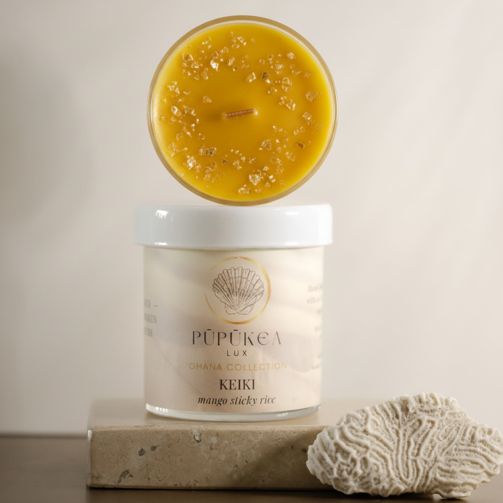 Keiki — Arroz pegajoso con mango